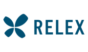 The logo of the HR software RELEX.