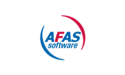 AFAS software logo. AFAS software logo.